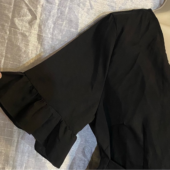 PLT crepe corset top SZ 10, GUC back zip, very little stretch, length 17” cute - Picture 9 of 11